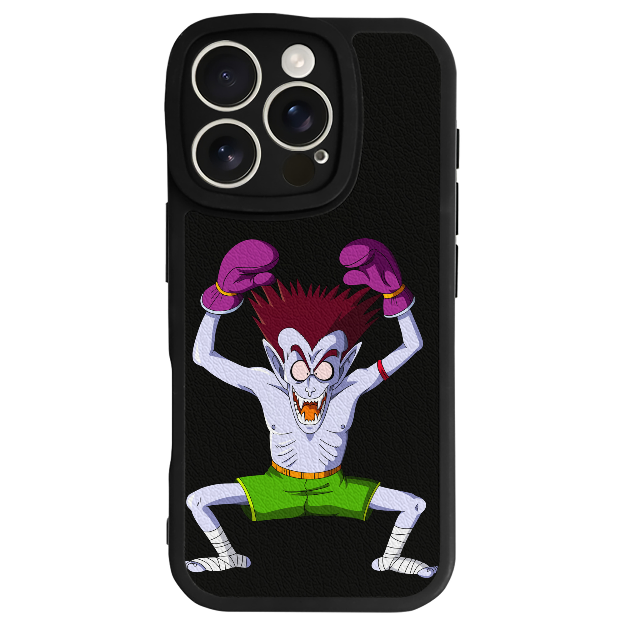（画像用） ドラゴンボール DRAGON BALL 【iPhone 16シリーズ対応】シリコンスマホケース（レザー調） 材質：シリコン